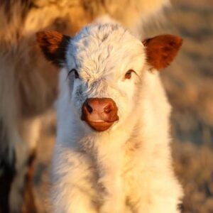 mini highland cow